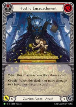 Hostile Encorachment (Extended Art Rainbow Foil) - FAB Promos (Promo) [FAB-329]
