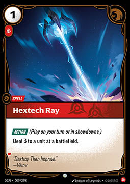 Hextech Ray - Origins (Common) [OGN-009]