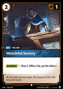 Watchful Sentry - Origins (Common) [OGN-096]
