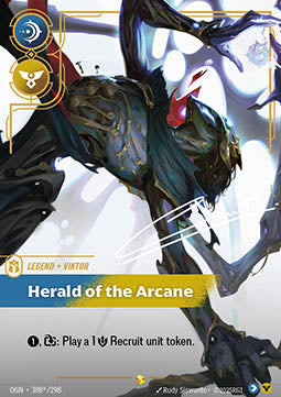 Viktor, Herald of the Arcane (V.3 - Signed Showcase) - Origins (Signed Showcase) [OGN-308*]