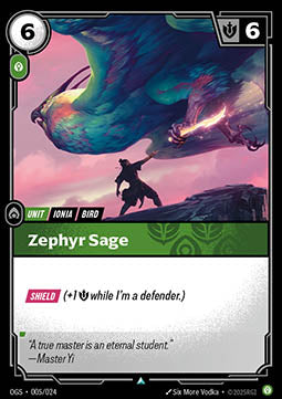 Zephyr Sage - Proving Grounds (Uncommon) [OGS-005]