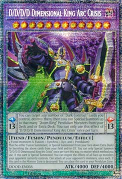 D/D/D/D Dimensional King Arc Crisis (V.2 - Starlight Rare)