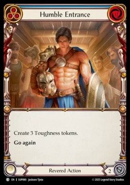 Humble Entrance (Rainbow Foil) - Super Slam (Common) [SUP-060]