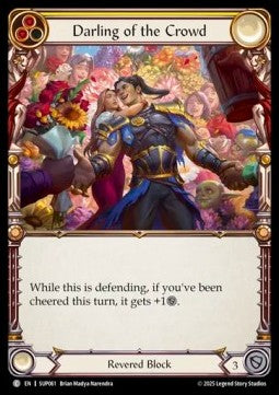 Darling of the Crowd (Rainbow Foil) - Super Slam (Common) [SUP-061]