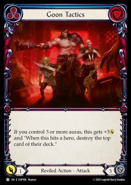 Goon Tactics (Rainbow Foil) - Super Slam (Common) [SUP-106]