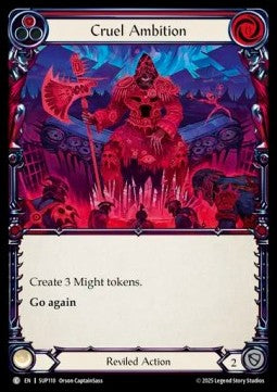 Cruel Ambition (Rainbow Foil) - Super Slam (Common) [SUP-118]