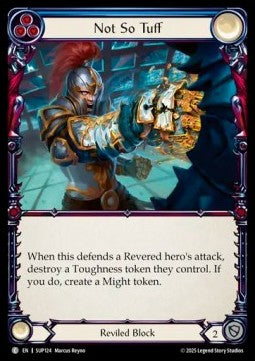 Not So Tuff (Rainbow Foil) - Super Slam (Common) [SUP-124]