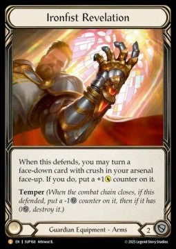 Ironfist Revelation (Rainbow Foil) - Super Slam (Legendary) [SUP-168]