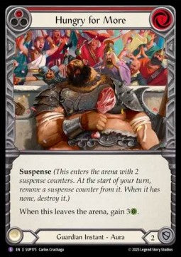 Hungry for More (Rainbow Foil) - Super Slam (Super Rare) [SUP-175]