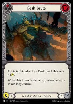 Bash Brute (Rainbow Foil) - Super Slam (Common) [SUP-184]