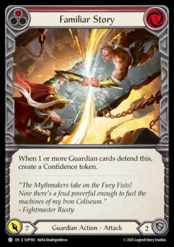 Familiar Story (Rainbow Foil) - Super Slam (Common) [SUP-185]