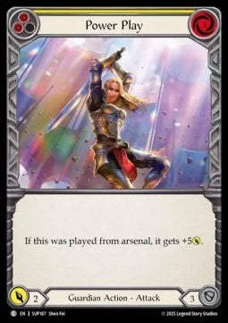 Power Play (Yellow) (Regular) - Super Slam (Common) [SUP-187]