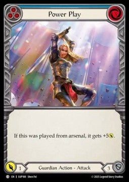 Power Play (Blue) (Regular) - Super Slam (Common) [SUP-188]