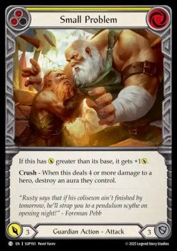 Small Problem (Rainbow Foil) - Super Slam (Common) [SUP-193]