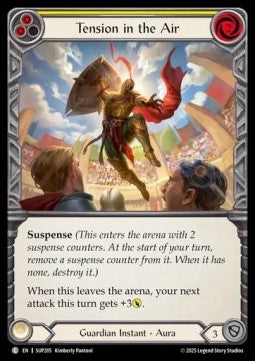Tension in the Air (Yellow) (Regular) - Super Slam (Common) [SUP-205]