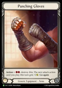 Punching Gloves (Extended Art Cold Foil) - LGS Promos (Promo) [LGS-416]