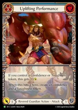 Uplifting Performance (Extended Art Cold Foil) - LGS Promos (Promo) [LGS-419]