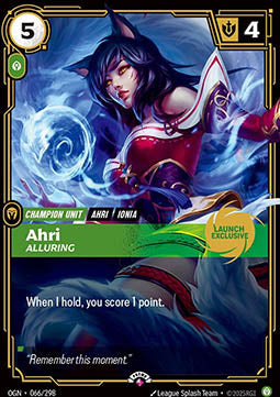 Ahri, Alluring - Origins: Promos (Rare) [OGNX-066]
