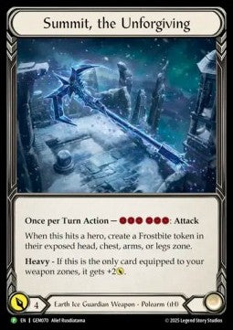 Summit, the Unforgiving (Cold Foil) - GEM Pack Promos (Promo) [GEM-070]