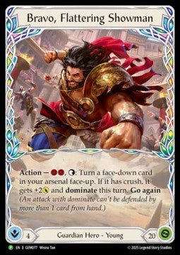 Bravo, Flattering Showman (Regular) - GEM Pack Promos (Promo) [GEM-077]