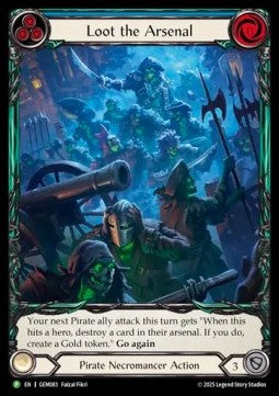 Loot the Arsenal (Extended Art Rainbow Foil) - GEM Pack Promos (Promo) [GEM-083]