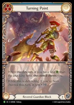 Turning Point (Extended Art Rainbow Foil) - GEM Pack Promos (Promo) [GEM-086]