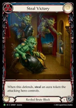 Steal Victory (Extended Art Rainbow Foil) - GEM Pack Promos (Promo) [GEM-087]