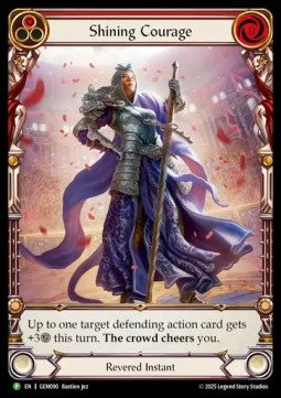 Shining Courage (Extended Art Regular) - GEM Pack Promos (Promo) [GEM-090]