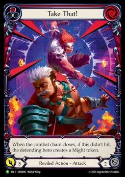 Take That! (Extended Art Rainbow Foil) - GEM Pack Promos (Promo) [GEM-095]