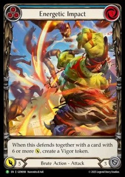 Energetic Impact (Extended Art Regular) - GEM Pack Promos (Promo) [GEM-098]