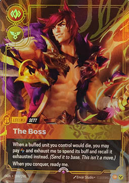 Sett, The Boss - Origins: Promos (Rare) [OGNX-269]