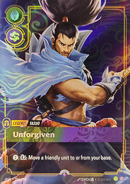 Yasuo, Unforgiven - Origins: Promos (Rare) [OGNX-259]