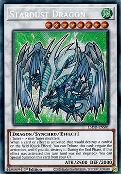 Stardust Dragon (V.1 - Secret Rare) - Legendary 5D's Decks (Secret Rare) [L5DD-S01]