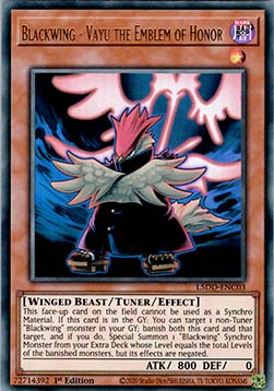 Blackwing - Vayu the Emblem of Honor - Legendary 5D's Decks (Ultra Rare) [L5DD-C03]