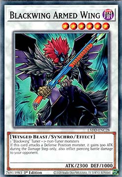 Blackwing Armed Wing - Legendary 5D's Decks (Common) [L5DD-C28]