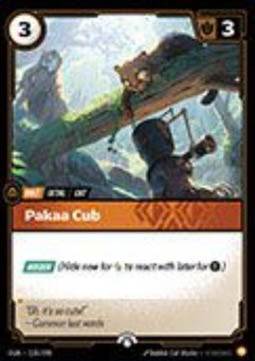 Pakaa Cub - Origins: Promos (Common) [OGNX-135]