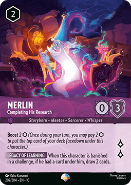 Merlin - Completing His Research (V.2)