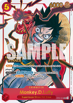 Monkey.D.Luffy (ST01-012) (V.1) - Special Tournament Promos (Super Rare) [STP-ST01-012]