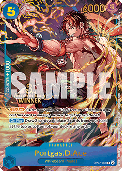 Portgas.D.Ace (OP07-053) (V.1) - Special Tournament Promos (Rare) [STP-OP07-053]