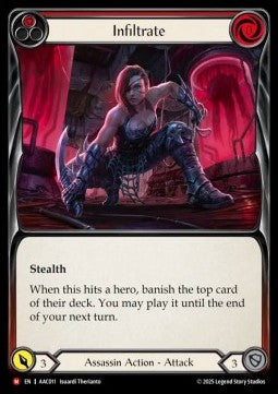 Infiltrate (Regular) - Armory Deck: Arakni (Majestic) [AAC-011]