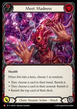 Meet Madness (Regular) - Armory Deck: Arakni (Majestic) [AAC-014]