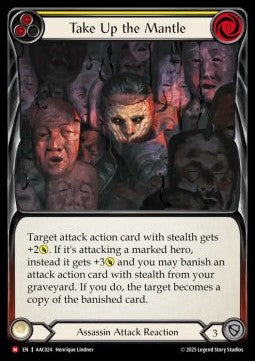 Take Up the Mantle (Regular) - Armory Deck: Arakni (Majestic) [AAC-024]