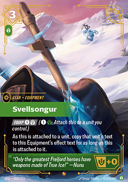 Svellsongur - Spiritforged (Epic) [SFD-059]