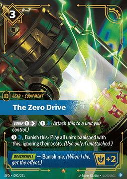 The Zero Drive - Spiritforged (Epic) [SFD-090]