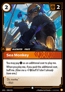 Sea Monkey - Spiritforged (Common) [SFD-098]