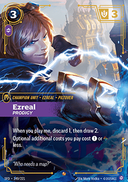 Ezreal, Prodigy (V.1 - Epic) - Spiritforged (Epic) [SFD-149]