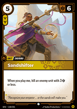 Sandshifter - Spiritforged (Common) [SFD-158]