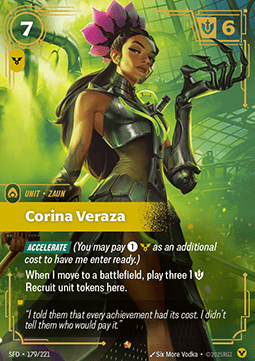 Corina Veraza - Spiritforged (Epic) [SFD-179]