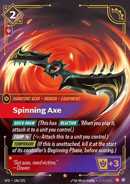 Spinning Axe - Spiritforged (Epic) [SFD-186]