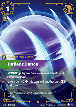 Defiant Dance - Spiritforged (Epic) [SFD-196]